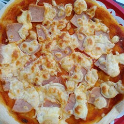 Ham & Cheese พิซซ่าแฮมชีส 1ถาด