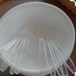 ถ้วยโพม + ช้อน  ซ้อม