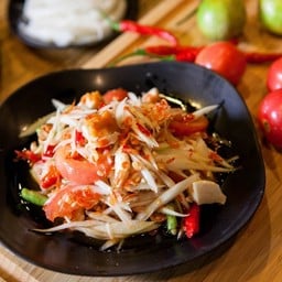 ตำไทย ไข่เค็ม