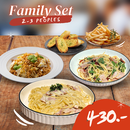 Family set (เหมาะสำหรับ 2-4 คน)