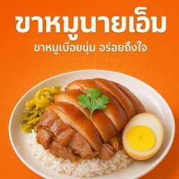 ข้าวขาหมู (นายเอ็ม) เจ้าเก่า 9559
