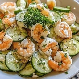 สลัดกุ้งแตงกวาญี่ปุ่น