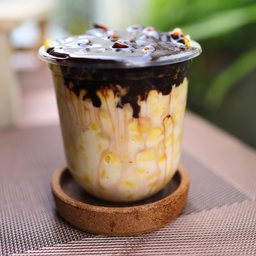 ข้าวโพดคลุกเนยใส่ Nutella (แก้วใหญ่ 340 กรัม / 12 ออนซ์)