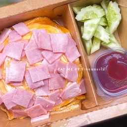 ข้าวไข่ข้น-แฮม (แฮมหมูแท้) [EM]