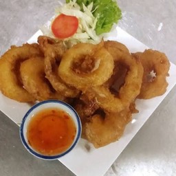 หมึกชุปแป้งทอด