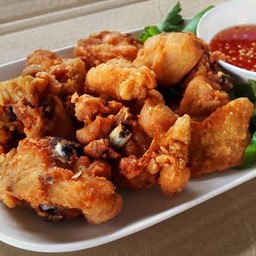 ไก่นาคั่วเกลือ
