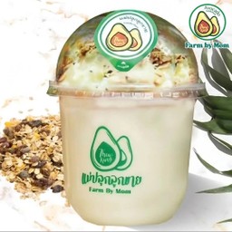 โยเกิร์ตสดอโวคาโด+ธัญพืช