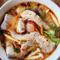 ต้มยำปลากระพง