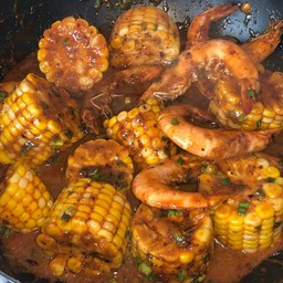 ซีฟู้ดทะเลถัง&ขนมปังอบชีส