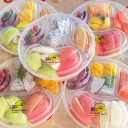 ผลไม้รวมพร้อมทาน 4 ช่อง