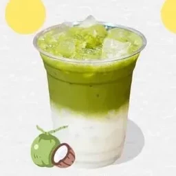 ชาเขียวมะพร้าวนมสด