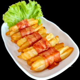 ไก่สามชั้น พัน เฟรนช์ฟรายส์