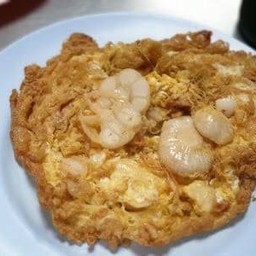 ไข่เจียวกระเทียมดอง