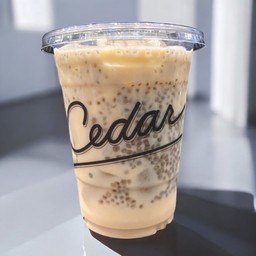 Oat Milk Chia Seeds