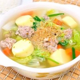 ต้มจื เต้าหู้หมูสับ