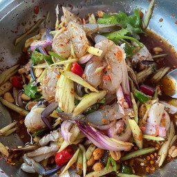 ยํามะม่วงกุ้งสด...