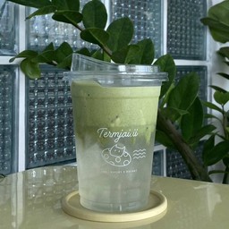 มัทฉะโฟมน้ำมะพร้าว