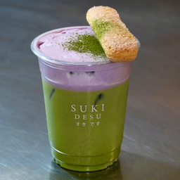 UBE Matcha Biscuit