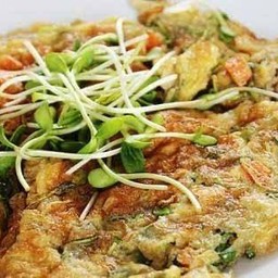 ไข่เจียวต้นอ่อน