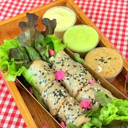 โรลสลัดออแกนิค-ใส้ทูน่า