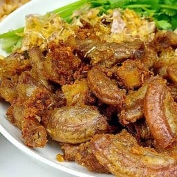 ไส้ตันทอดกระเทียม