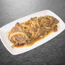 BEEF PLATE/ เนื้อเสือร้องไห้ผัดซอส