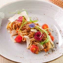 สปาเก็ตตี้ซอสหมู