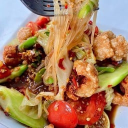 ตำเส้นเล็กแคบหมู