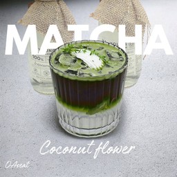 Matcha coconut flower l น้ำช่อดอกมะพร้าว