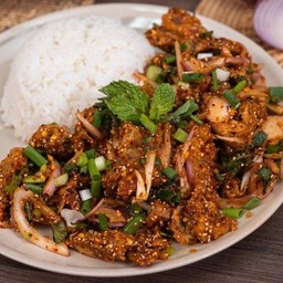 ข้าวยำไก่แซบ