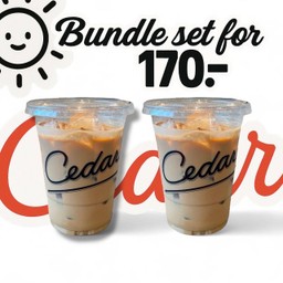 Bundle 170 Baht ; PICCOLO Latte + PICCOLO Latte