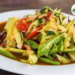 ส้มตำแตงปูปลาร้า