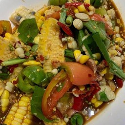 ตำข้าวโพด(ปลาร้า)