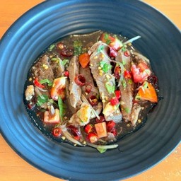 ยำแซ่บคอหมูย่าง