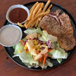 สเต็กหมู(พอร์คช็อพ )160g