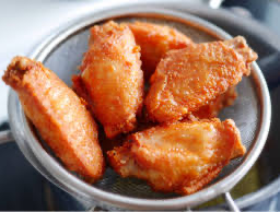 ปีกไก่ทอด