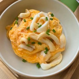 ข้าวไข่ข้นปลาหมึก