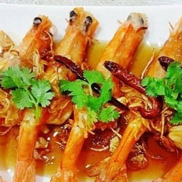 กุ้งซอสมะขาม