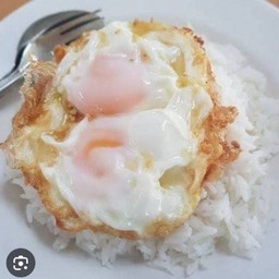 ข้าวไข่ดาว ไข่ไก่ 2ฟอง