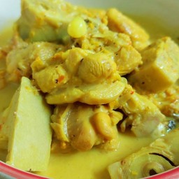 แกงคั่วขนุนอ่อน