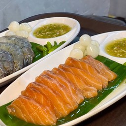 D03 แซลมอนดอง / Marinated Salamon