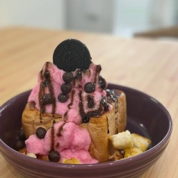 ปังเย็นนมชมพู