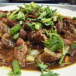 ส้าเนื้อสุก