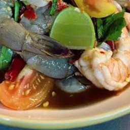 เหลากุ้งสด กุ้งสุก