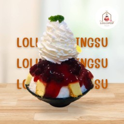 บิงซูสตอเบอร์รี่ชีสเค้ก