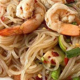 เหลาเส้นเล็กกุ้งสุก