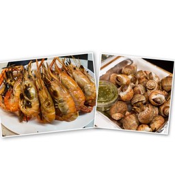 เซ็ตพรีเมี่ยม กุ้ง+หอยหวาน