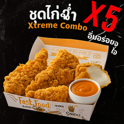 เซ็ตอิ่มคุ้ม ไก่จุก 5 ชิ้น