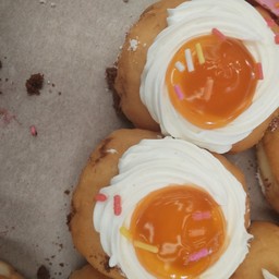 เเป้งโดนัทหน้าส้ม