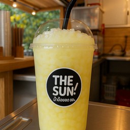 น้ำอ้อยสดปั่นวุ้นมะพร้าว